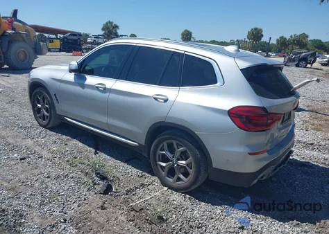 2021 BMW X3 Sdrive30I из США, поврежденный, VIN 5UXTY3C06M9E84441